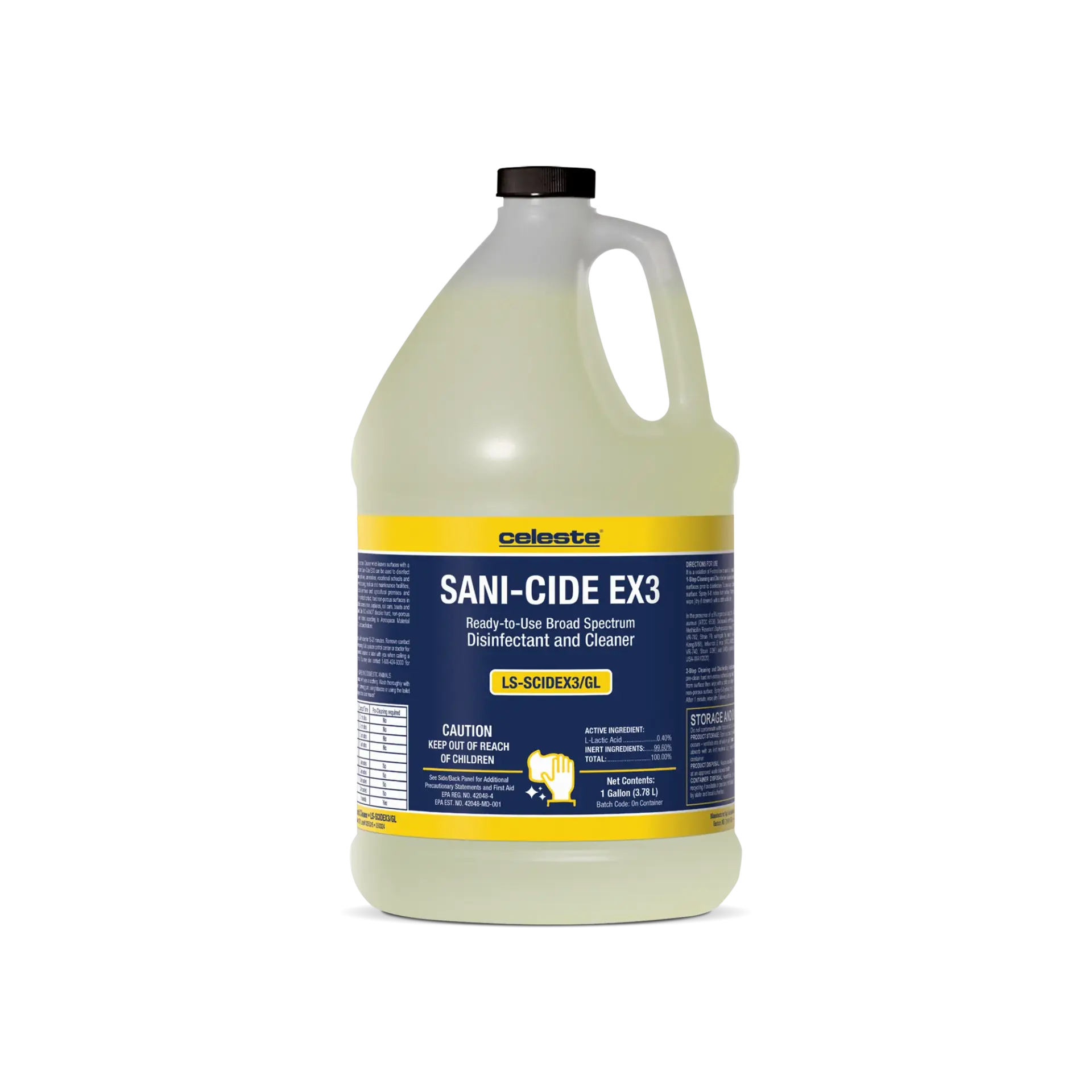 さねってぃ Sani-Cide EX3 - Celeste Industries Corporation