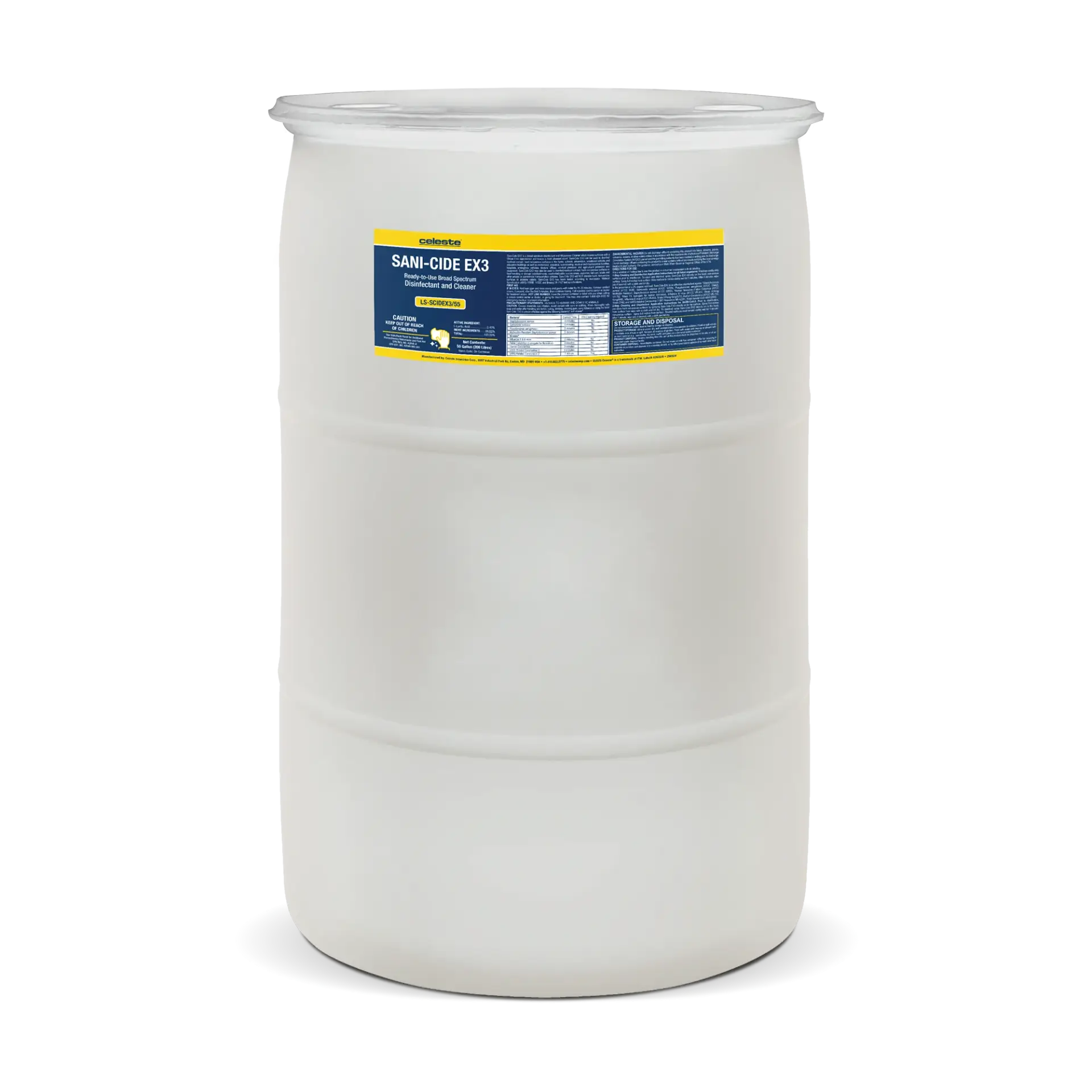 Sani-Cide EX3 - Celeste Industries Corporation